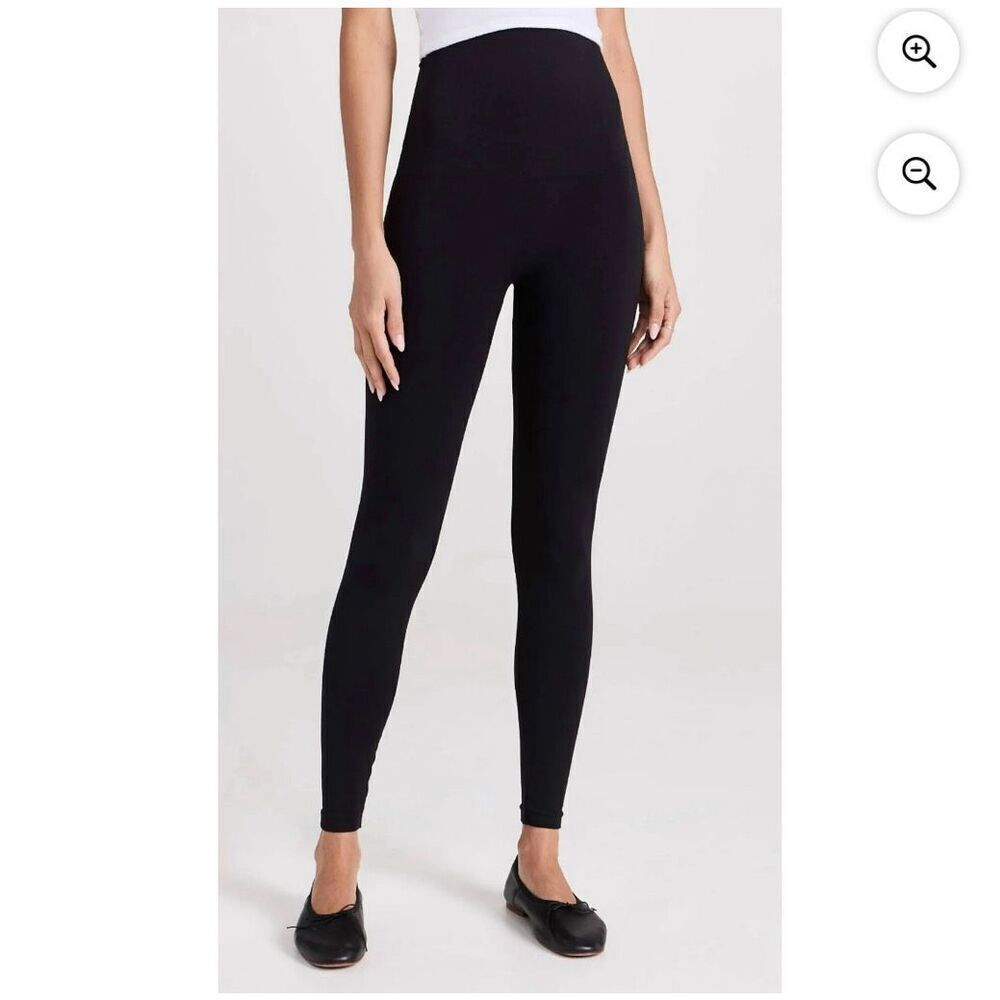 Spanx Look at me now black high waisted L shapewear leggings